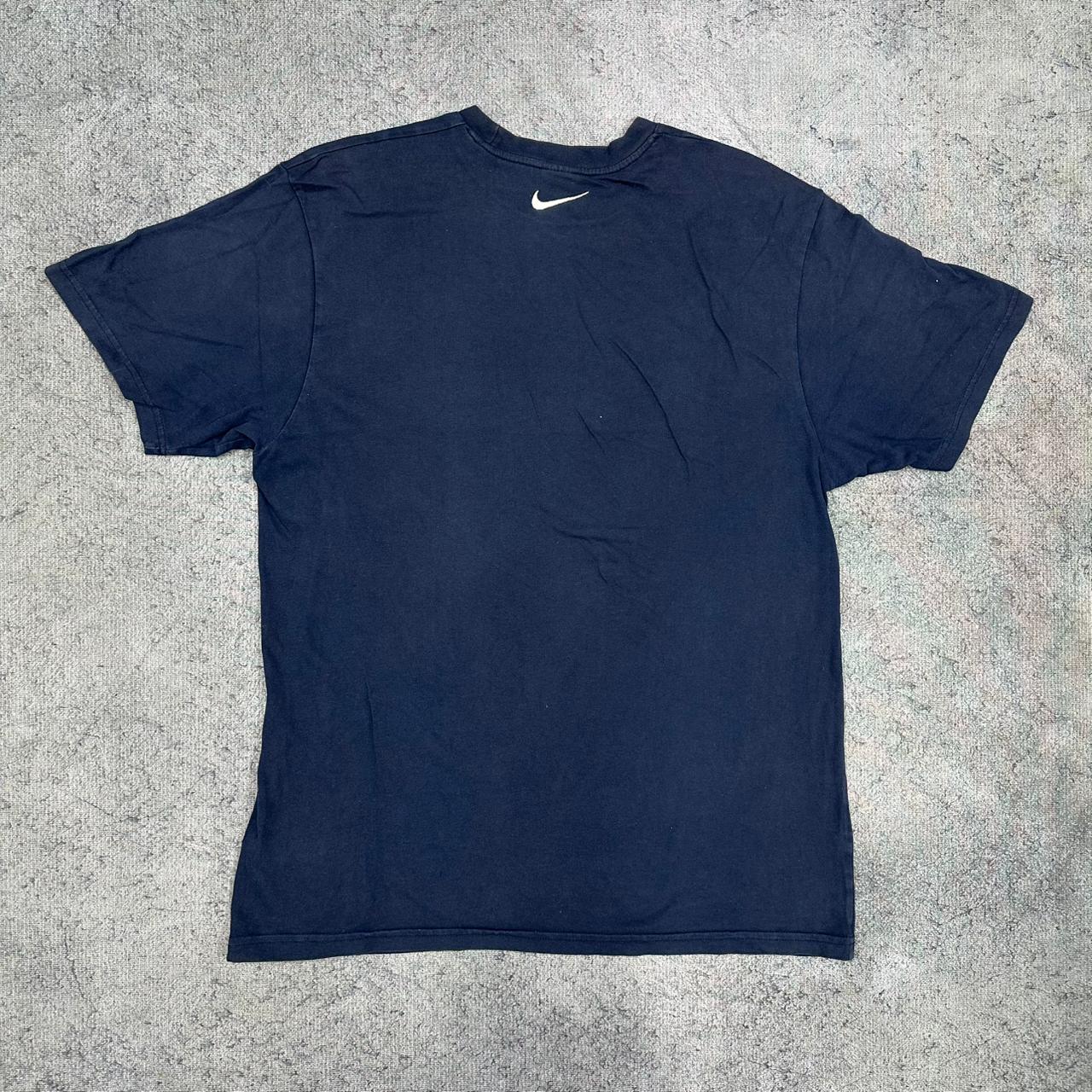 Nike vintage T-Shirt Tee Shirt oversized streetwear soccer blau L