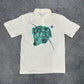 Stefan Edberg x Adidas vintage 80s Polo Shirt T-Shirt Tee Hemd weiß Bunt RARE M