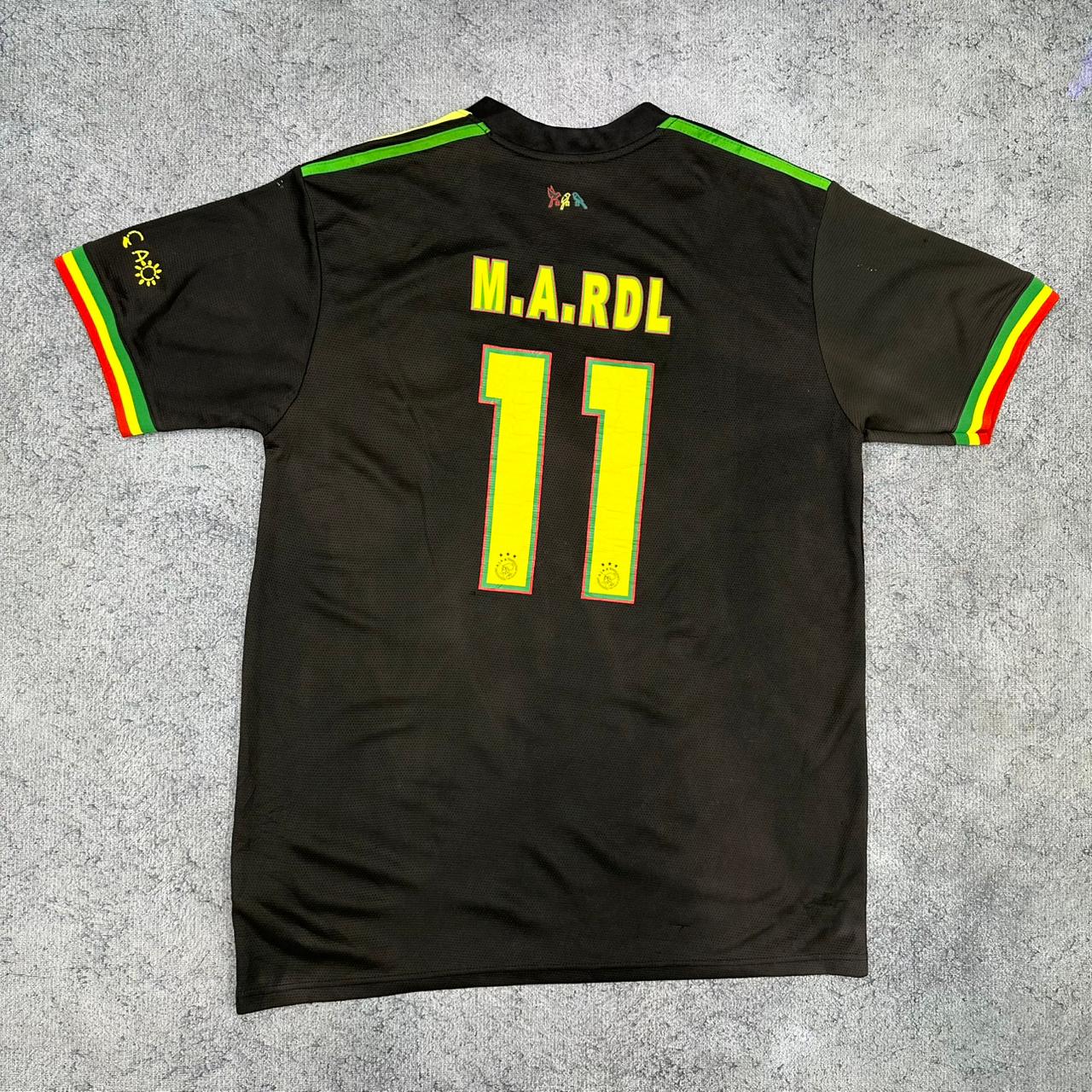 Ajax Amsterdam x Adidas 2021/2022 3. Trikot Three Little Birds Bob Marley Jersey XXL