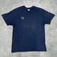 Nike vintage T-Shirt Tee Shirt oversized streetwear soccer blau L