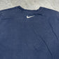 Nike vintage T-Shirt Tee Shirt oversized streetwear soccer blau L