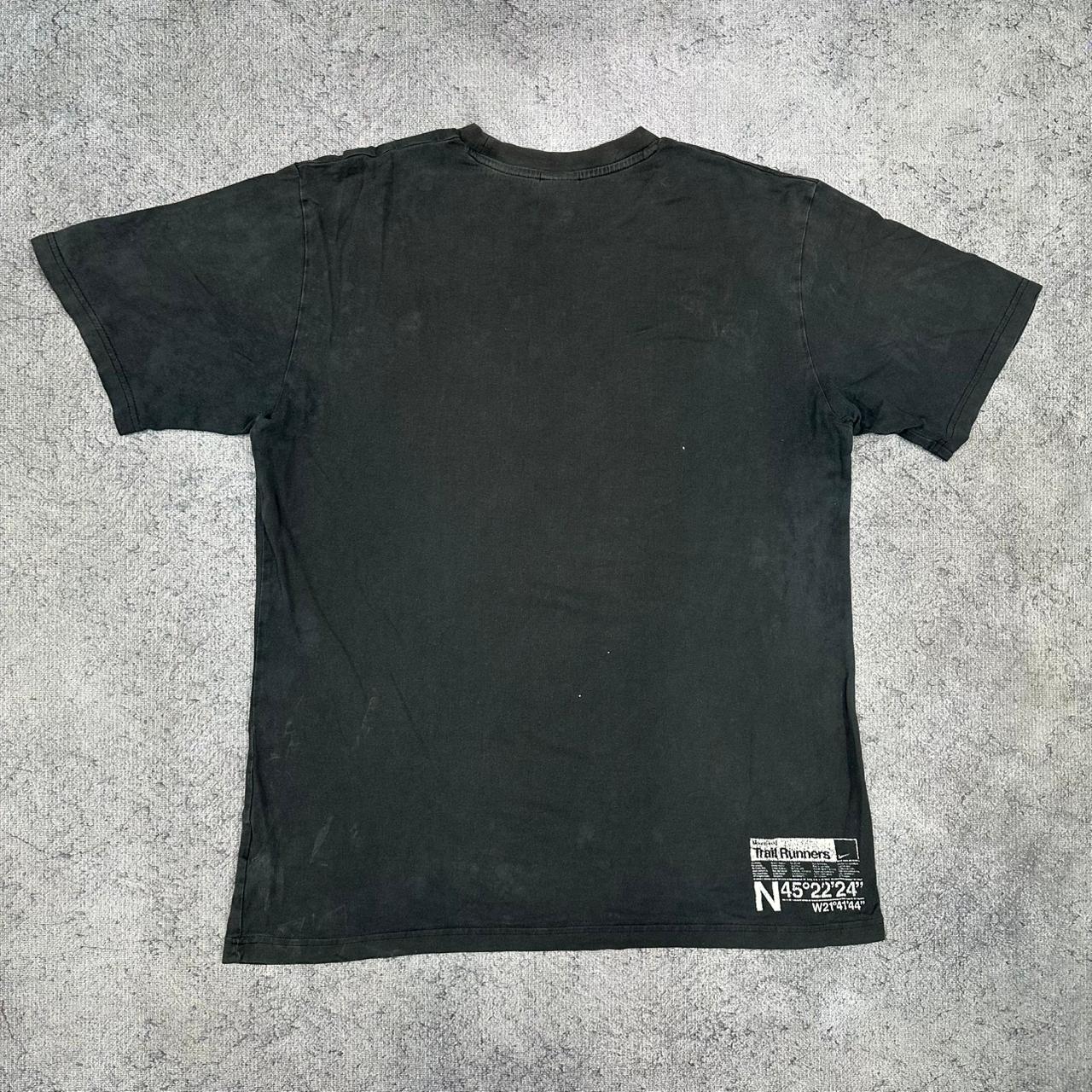 Nike vintage T-Shirt Shirt embroidery oversize Tee streetwear schwarz XL