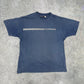 Reebok vintage T-Shirt Tee Shirt blau L