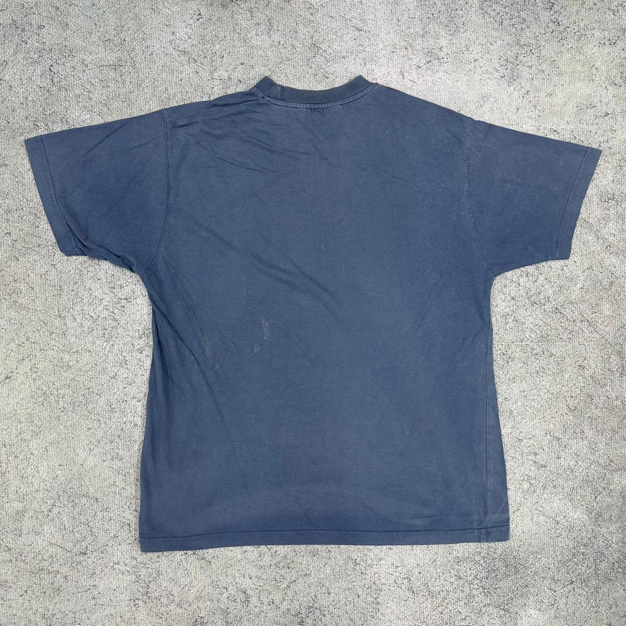 Reebok vintage T-Shirt Tee Shirt blau L