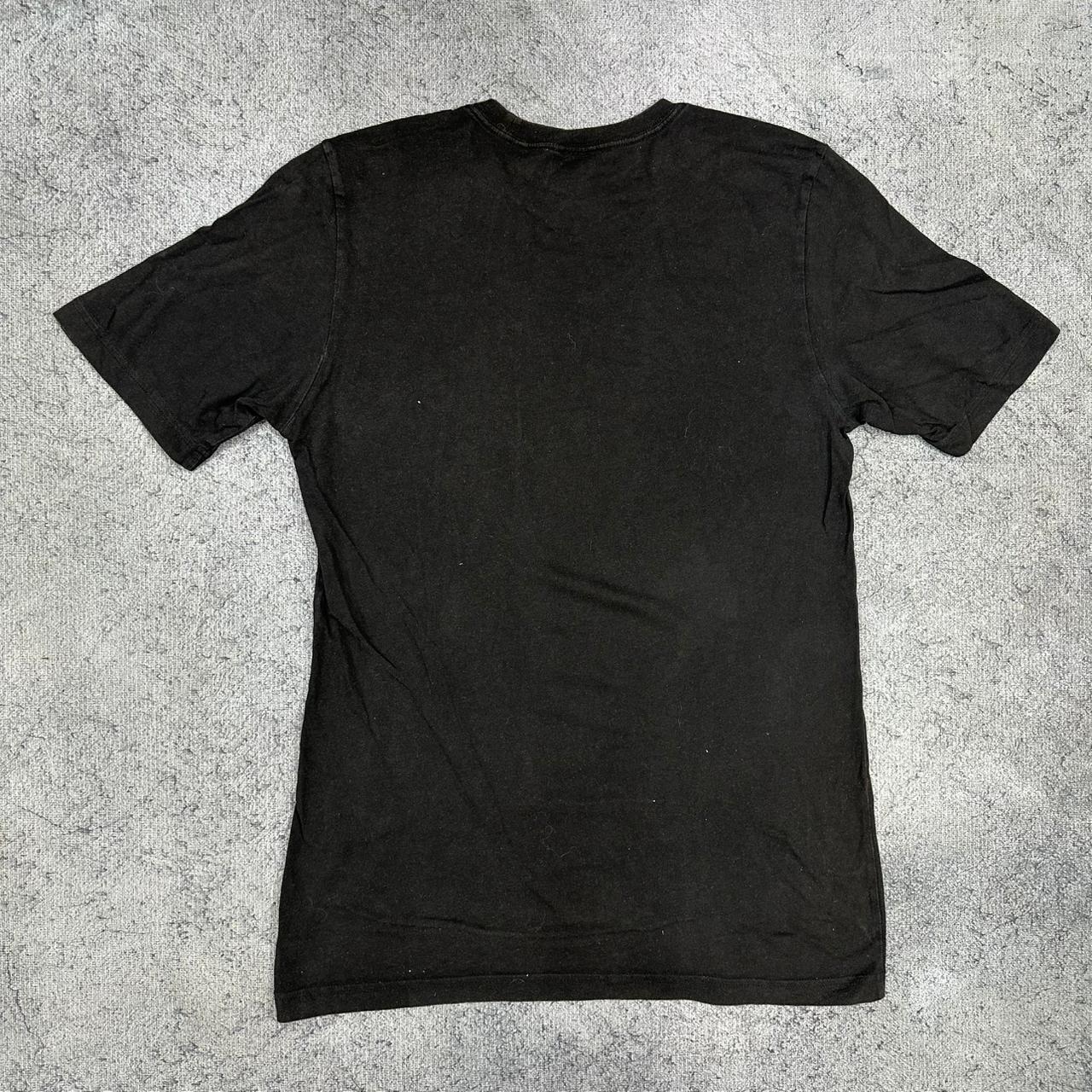 Adidas vintage big Logo T-Shirt Tee Shirt Graphic schwarz S
