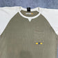 Nike vintage Basketball T-Shirt Tee Shirt oversized Y2K khaki M