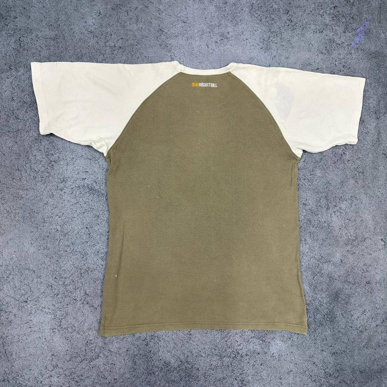Nike vintage Basketball T-Shirt Tee Shirt oversized Y2K khaki M