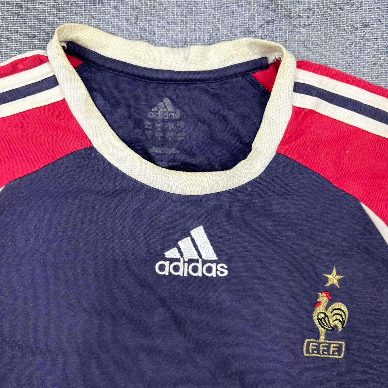 Adidas vintage France 2005 Cotton T-Shirt Shirt Soccer M