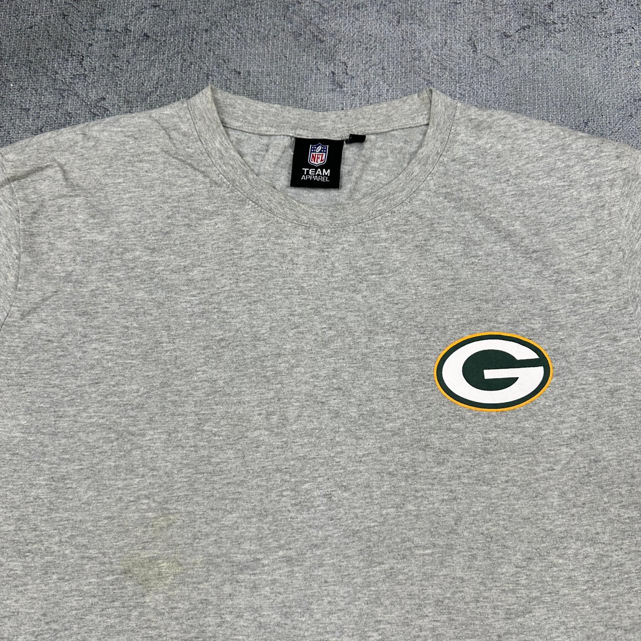 NFL Green Bay Packers vintage T-Shirt Shirt Tee oversized grau XXL