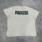 NFL Green Bay Packers vintage T-Shirt Shirt Tee oversized grau XXL
