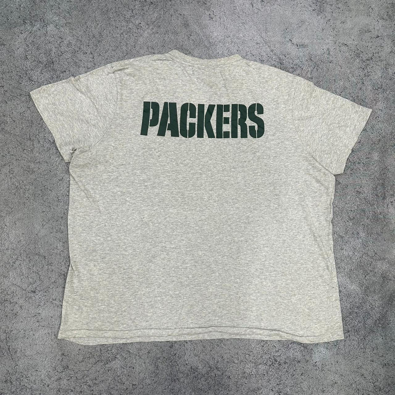 NFL Green Bay Packers vintage T-Shirt Shirt Tee oversized grau XXL