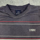 Umbro vintage T-Shirt Tee Shirt 90s Streetwear gestreift blau L