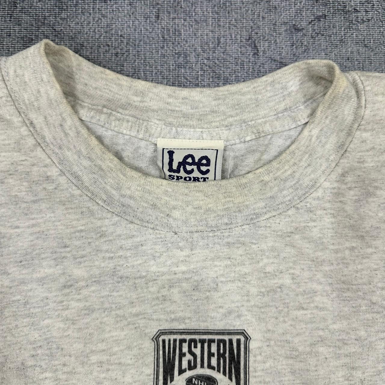 Lee x NHL 1999 vintage Dallas Stars Champions T-Shirt Tee Shirt grau XXL