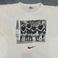 Nike vintage 90er 1990s T-Shirt Shirt Tee Soccer Fußball WM oversized Fit weiß XL