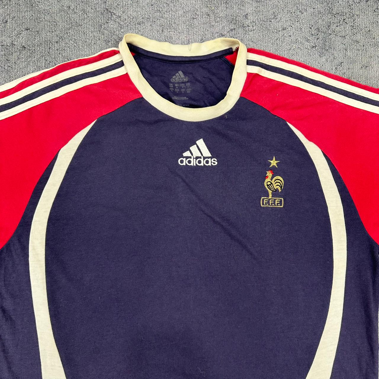 Adidas vintage France 2005 Cotton T-Shirt Shirt Soccer M
