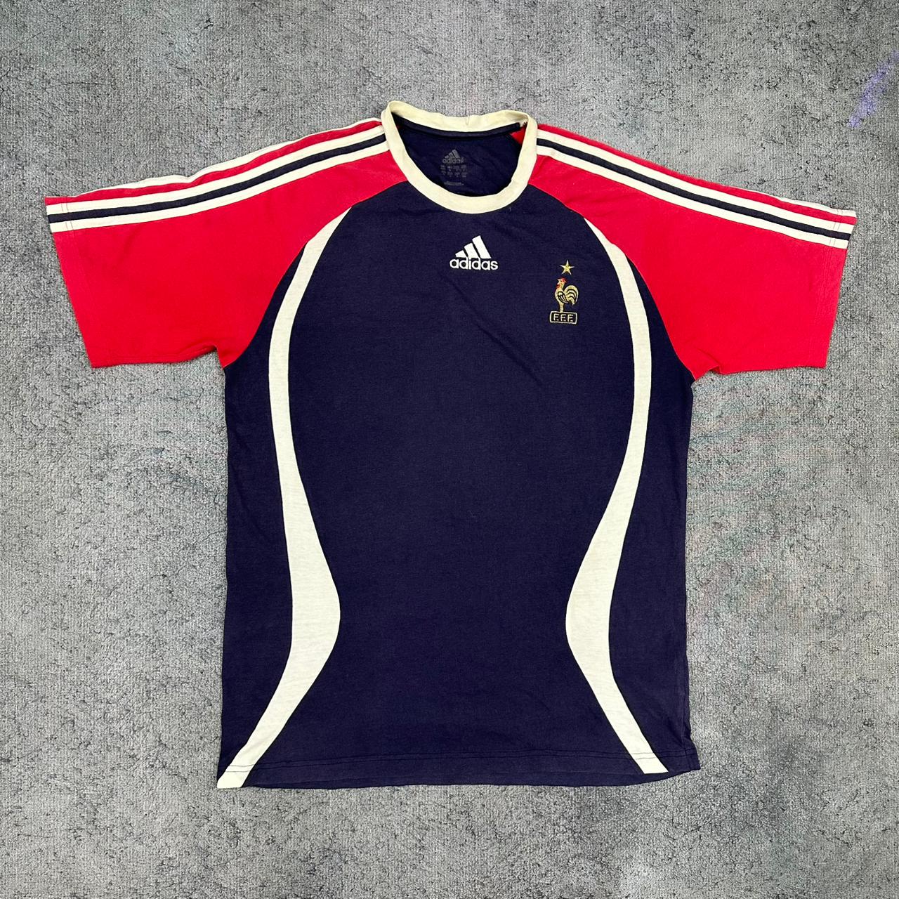 Adidas vintage France 2005 Cotton T-Shirt Shirt Soccer M