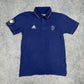 Adidas x France x BMW vintage Polo Shirt T-Shirt Shirt blau M