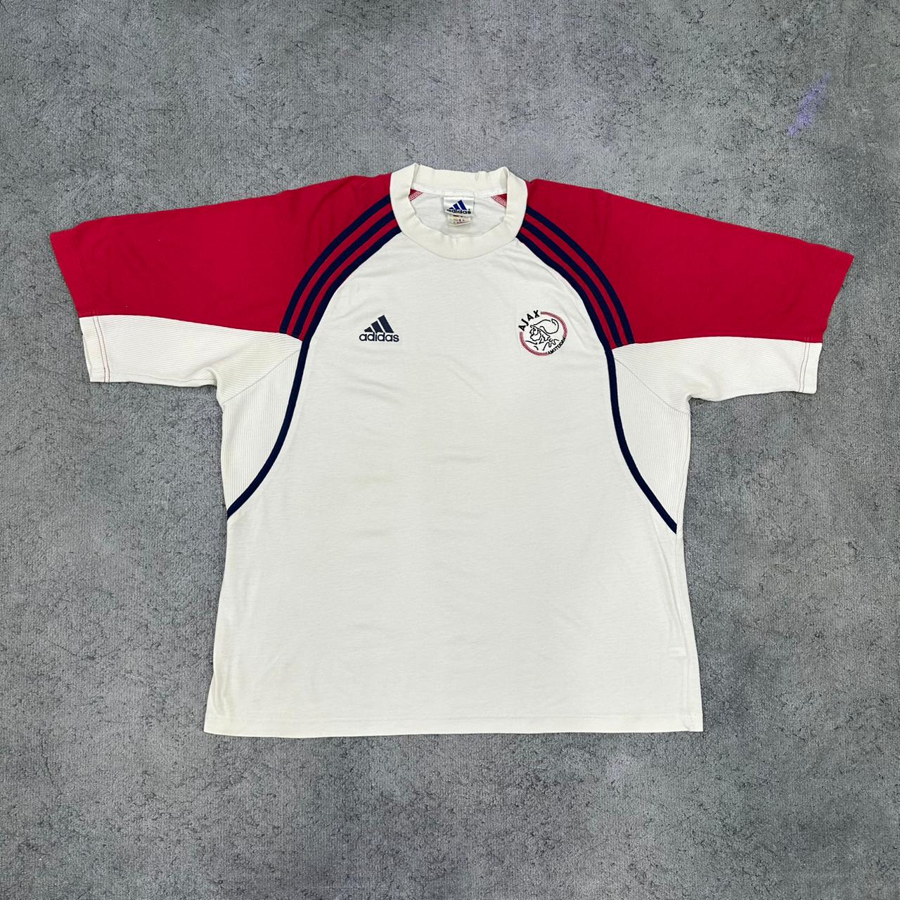 Adidas x Ajax Amsterdam vintage 2000-2001 T-Shirt Tee Shirt Trikot Jersey XL