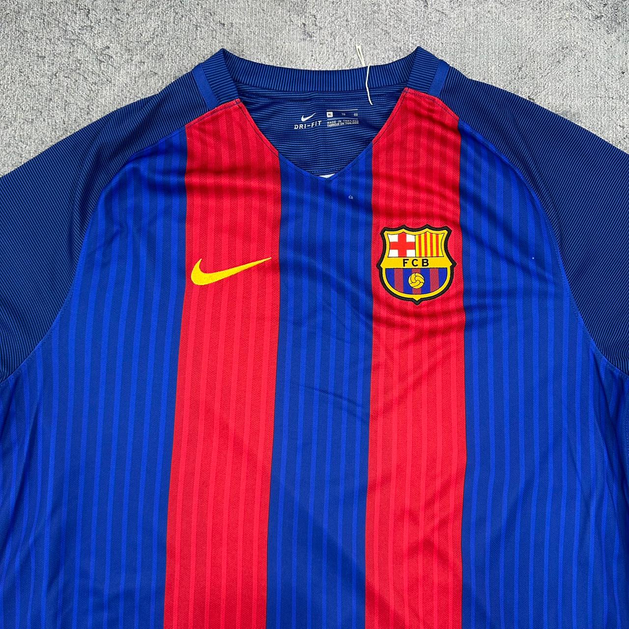 Fc Barcelona x Nike 2016/2017 Trikot Jersey Spanien XL
