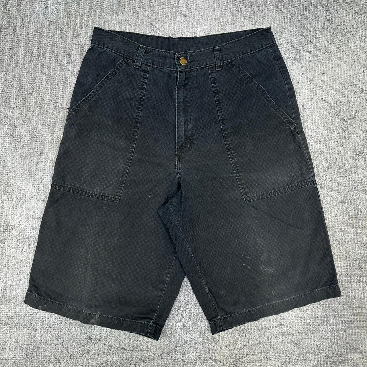 Dickies vintage Shorts workwear Cargo Pants kurze Hose Carpenter schwarz W32 M