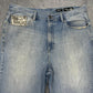 Ecko Unltd. vintage Jorts baggy Fit Denim Shorts Jeans kurze Hose W38 XL