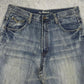 Flypaper vintage Jorts Denim Pants Shorts Jeans baggy Fit L W34