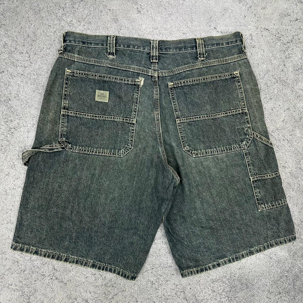 Lee Vintage Carpenter Jorts in Denim, W38, Vorderansicht