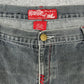 Red Ape vintage Jorts Baggy Denim Pants kurze Hose Y2K Hip Hop W42 XXL