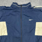 Reebok vintage Windbreaker Trackjacket leichte Jacke blau XL