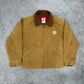 Carhartt vintage Workwear Jacke heavy Jacket Detroit Harrington braun XS