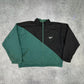 Reebok vintage Big Logo varsity Jacket Windbreaker Trackjacket Jacke grün XXL