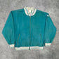Adidas vintage 80s Jacke Harrington Jacke Bomberjacke Windbreaker grün L