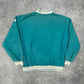 Adidas vintage 80s Jacke Harrington Jacke Bomberjacke Windbreaker grün L