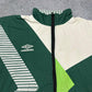 Umbro vintage Windbreaker Jacke Trackjacket 90s grün XL
