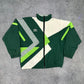 Umbro vintage Windbreaker Jacke Trackjacket 90s grün XL