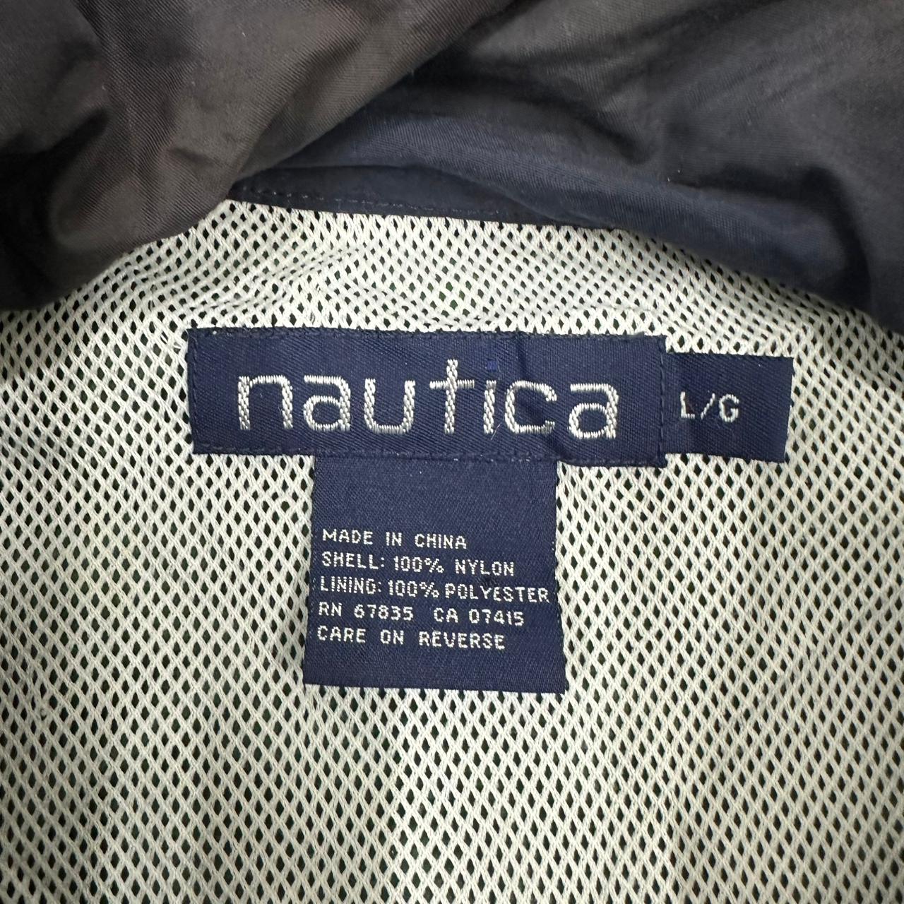 Nautica vintage Windbreaker Jacke grün L