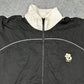 FUBU vintage big Logo Trackjacket Windbreaker Jacke schwarz XXL
