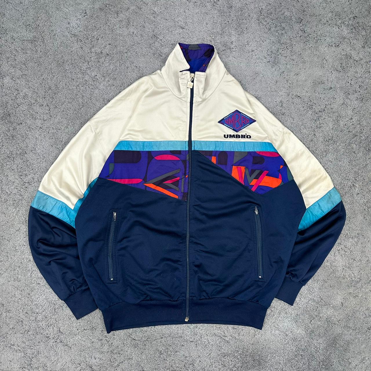 Umbro vintage crazy 80s 90s Zipper Trackjacket Windbreaker M