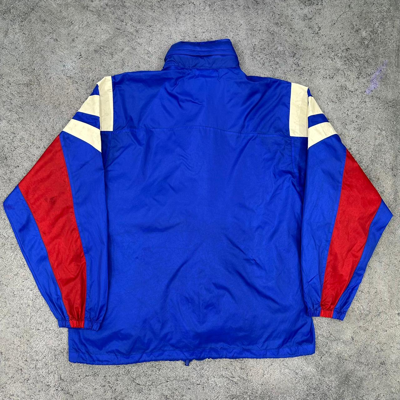 Adidas x Fc 90s Bayern vintage Windbreaker Jacke Trackjacket blau L