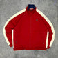 Nike x Oregon USA 90s vintage Zipper Sweatshirt Jacke rot L