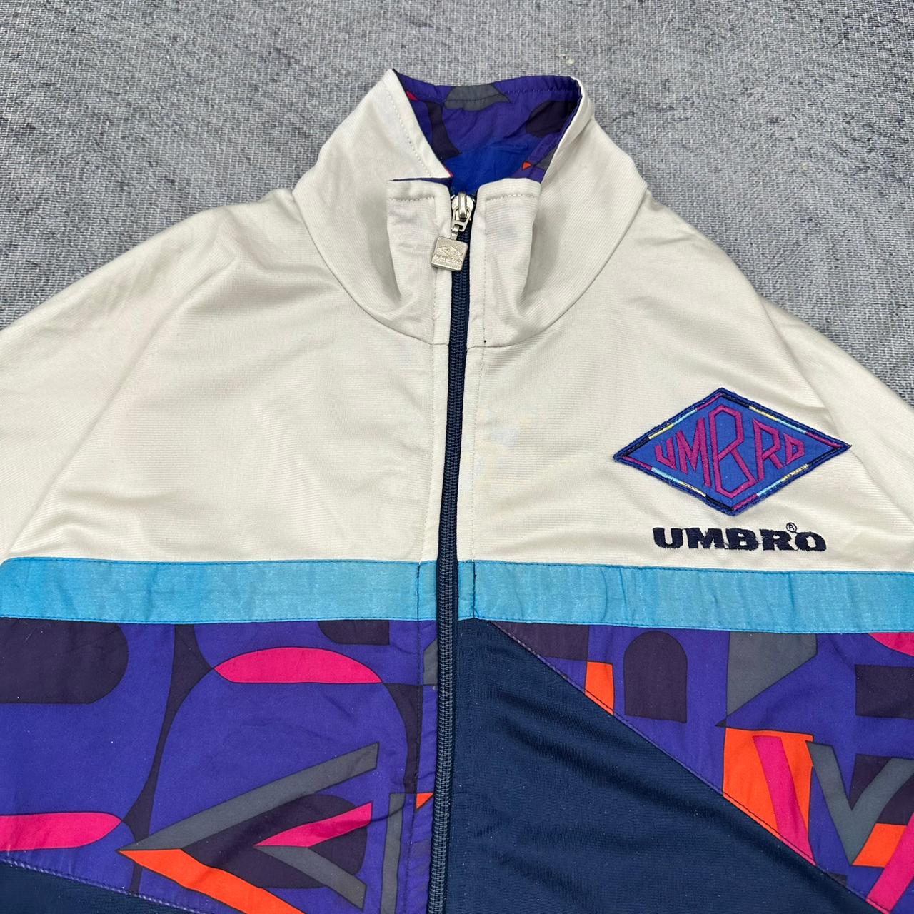 Umbro vintage crazy 80s 90s Zipper Trackjacket Windbreaker M