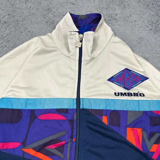 Umbro vintage crazy 80s 90s Zipper Trackjacket Windbreaker M