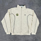 Fred Perry x Säro Lawn Tennis vintage Jacke Windbreaker Trackjacket weiß M