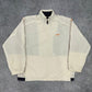 Nike vintage big Swoosh Windbreaker Trackjacket Jacke weiß M