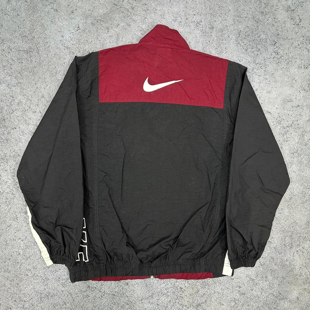 Nike vintage Windbreaker Trackjacket leichte Jacke rot S