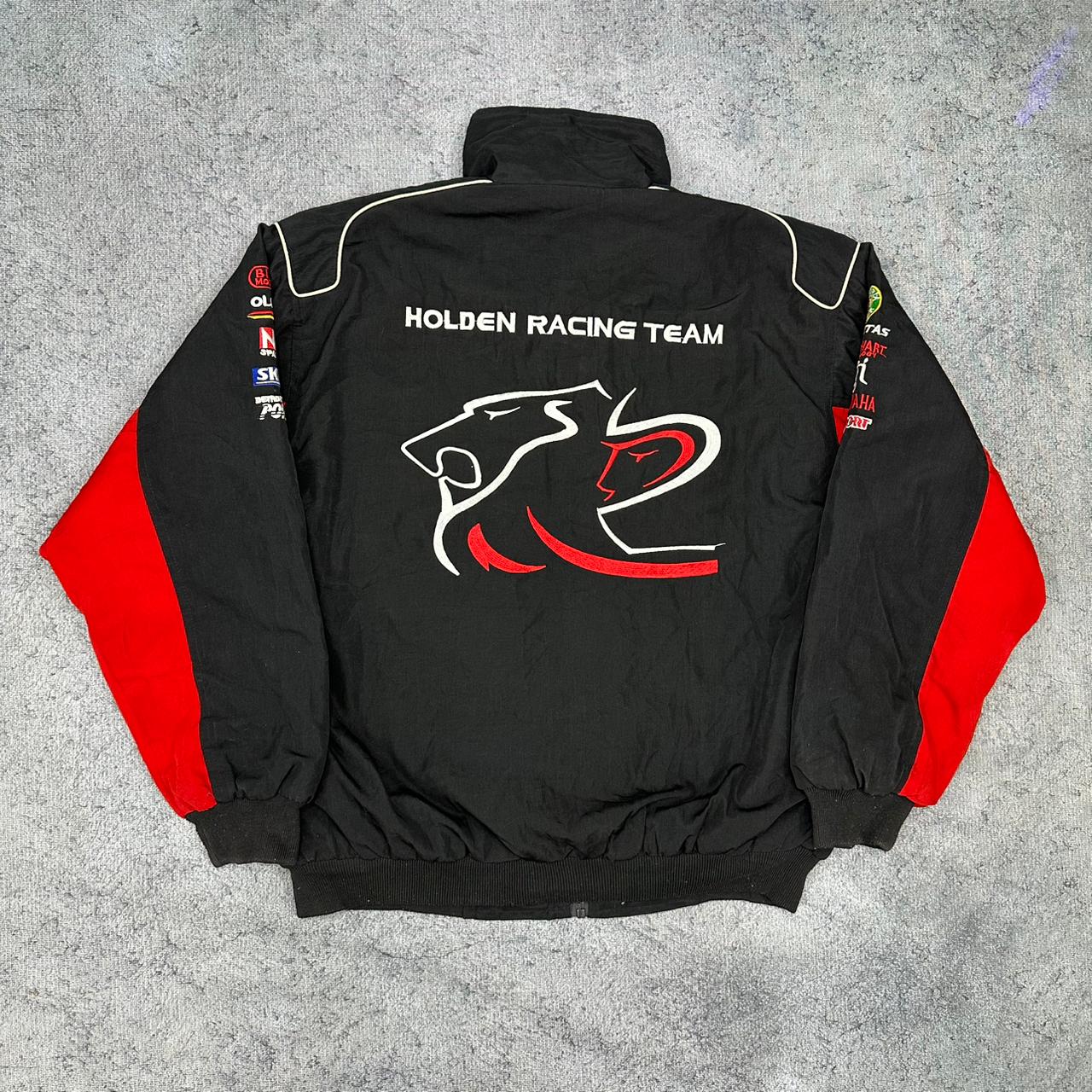 WRC Worldrallycar vintage Racing Jacke Bomberjacke USA Jacket schwarz L