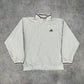 Adidas vintage Trackjacket Windbreaker Jacke leichte Jacke Streetwear M
