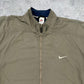 Nike vintage Windbreaker Trackjacket Jacke streetwear Khaki Grün XXL