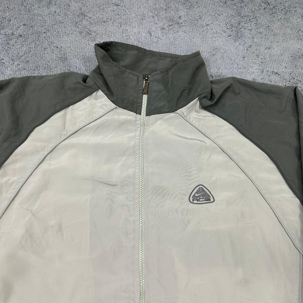 Nike ACG vintage Windbreaker Trackjacket Jacke grau XXL