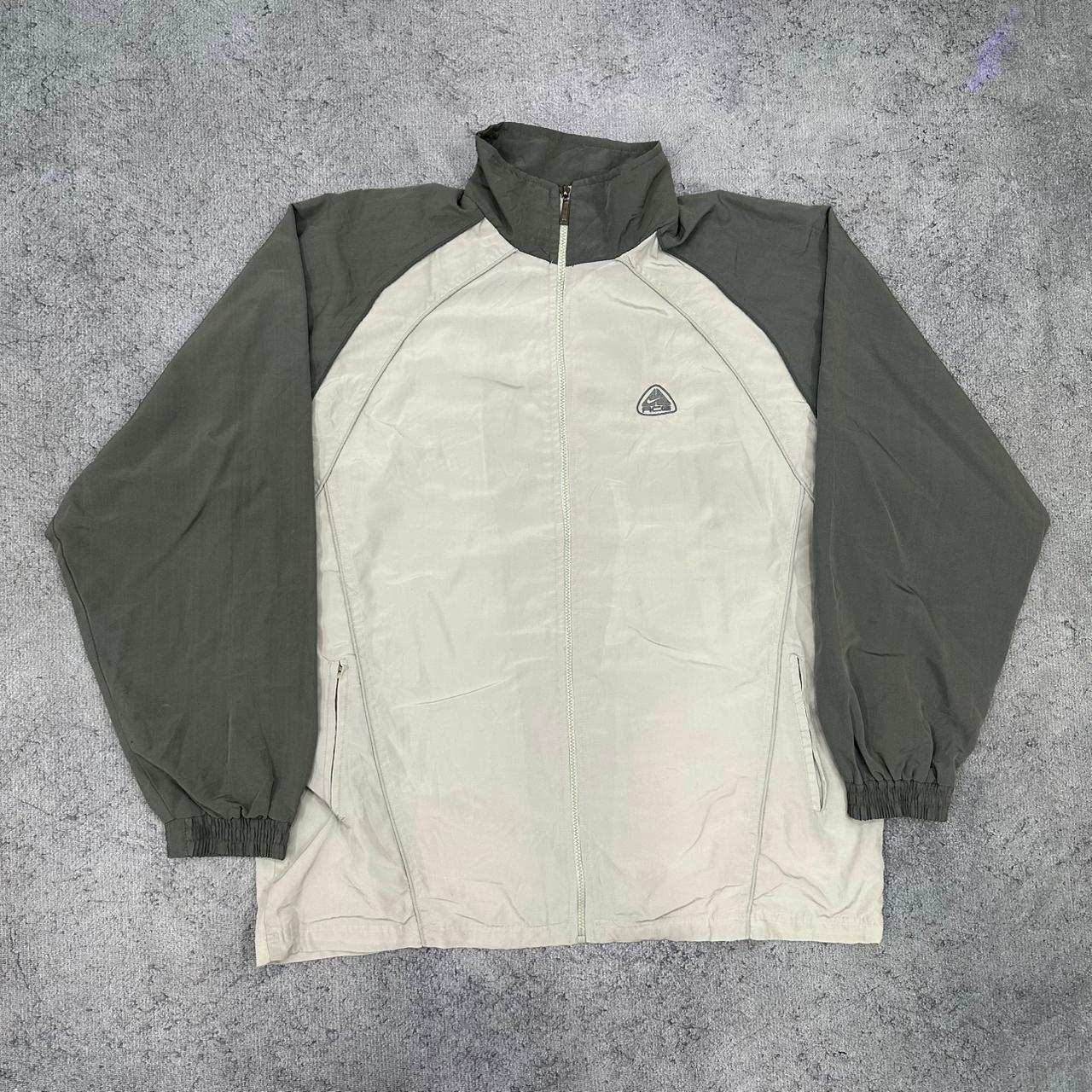 Nike ACG vintage Windbreaker Trackjacket Jacke grau XXL